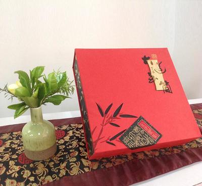 厂家直销 优质产品大道至简普洱茶红色包装盒,茶叶包装盒.图片_高清图_细节图-广州精广包装制品 -